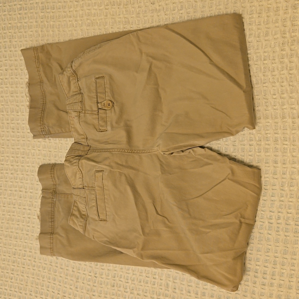 Mossimo Supply Co khaki pants juniors 13 - Picture 2 of 4